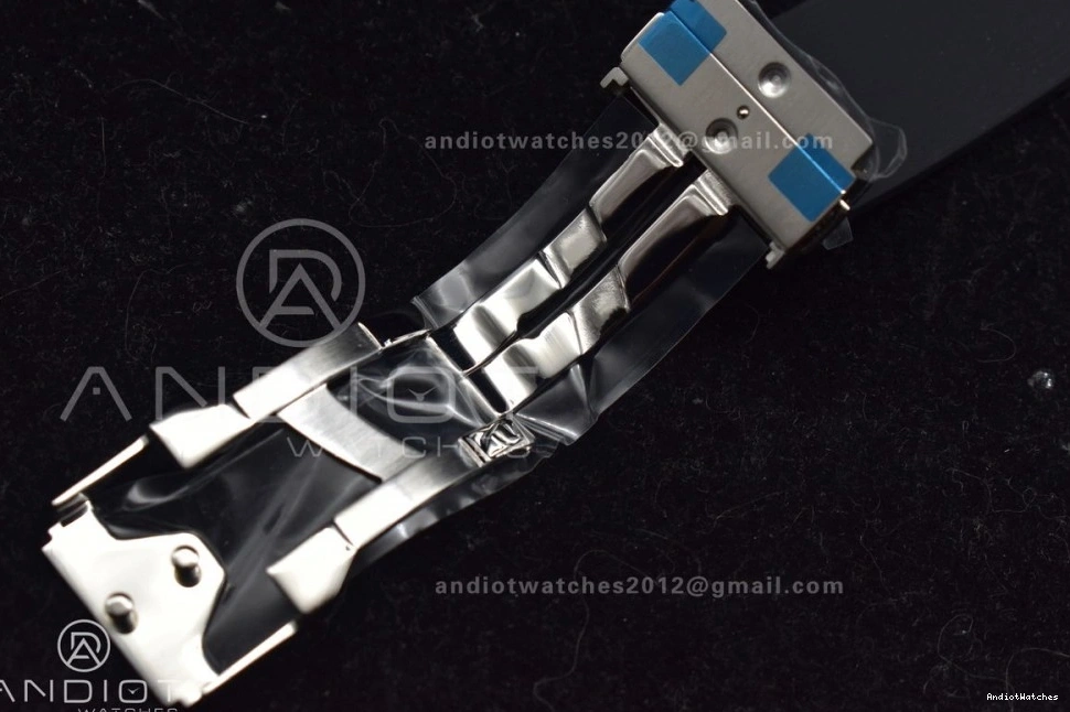 588 Dial Bold Gummy 45mm Edition 1:1 Strap Black Fusion HBF A on Best RG Black 0404